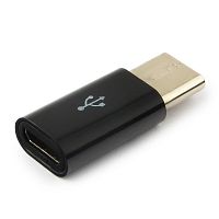 Переходник USB Cablexpert A-USB2-CMmF-01, USB Type-C/USB MicroB (F), пакет | код A-USB2-CMmF-01 | Cablexpert