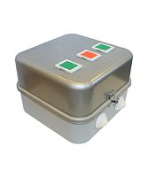 Пускатель электромагнитный ПМ12-040560 У3 В, 220В/50Гц, 4з+2р, 40А, реверсивный, без реле, в корпусе IP40, с кнопками ПУСК+СТОП+R (ЭТ) | код ET004600 | Электротехник