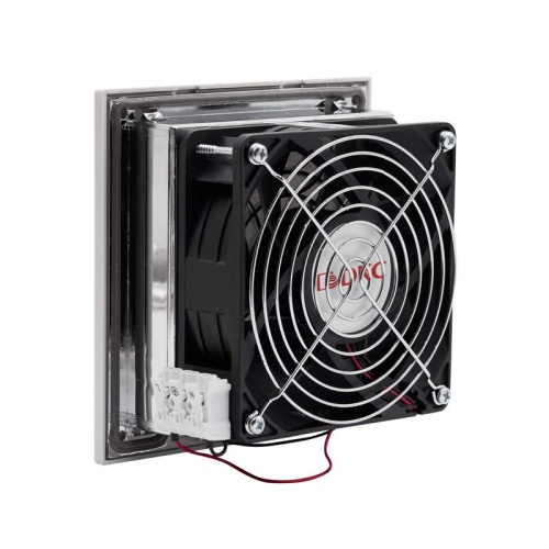 Вентилятор с фильтром ЭМС 120 м3/ч, 24В DC, 152х152 мм, IP54 | код R5MCV15024 | DKC