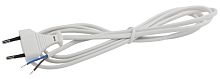 Шнур для бра 1.8м ШВВП 2х0.5 бел. UX-ШВВП-1.8m-W | код. Б0044069 | Эра