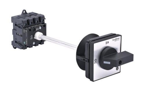 ВЫКЛЮЧАТЕЛЬ-РАЗЪЕДИНИТЕЛЬ 4P 32A IP20 С ЧЁРНОЙ ВЫНОСНОЙ РУКОЯТКОЙ НА ДИН-РЕЙКЕ/ПЛАТЕ | код MSD32440B | Systeme Electric