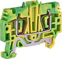 Клемма пружинная заземляющая ESP-HTE.4 (4 мм2, желто-зел.) | код 003903192 | ETI