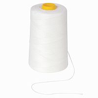 Нить лавсановая для прошивки документов, БЕЛАЯ, диаметр 0,7 мм, длина 1000 м, ЛШ 170, BRAUBERG, 604989 | код 604989 | BRAUBERG
