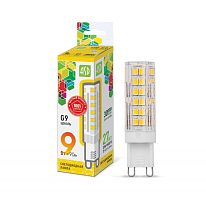 Лампа светодиодная LED-JCD-standard 9Вт 230В G9 3000К 810Лм ASD | код 4690612026640 | ASD