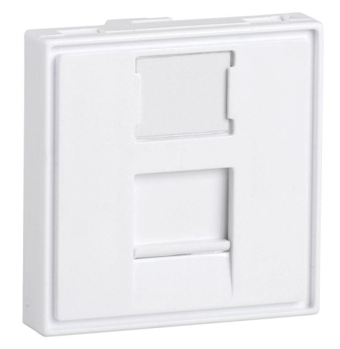 Вставка для 1 модуля Keystone Jack 45х45мм | код. CS6-12 | ITK Вставка для 1 модуля Keystone Jack 45х45мм | код. CS6-12 | ITK