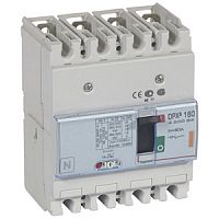 Автоматический выключатель DPX3 160 - термомагнитный расцепитель - 25 кА - 400 В~ - 4П - 80 А | код. 420054 | Legrand 