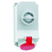 Розетка настенная с выключателем 16А 5p IP44 16027 | код 16027 | Bals