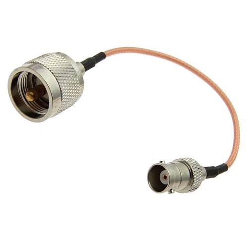 Разъём высокочастотный RUICHI SL16-J-1.5-RG316-15CM-BNC-K-1.5, длина 15 см | код 104941 | Ruichi