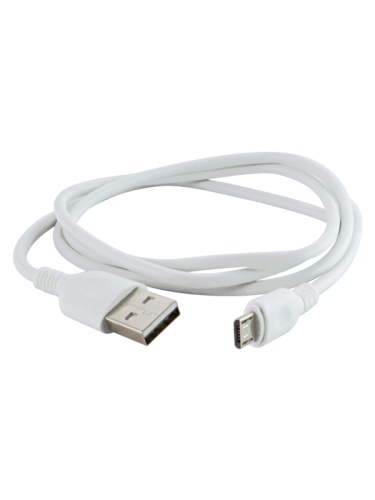 Дата-кабель, ДК 4, USB - micro USB, 1 м, белый, TDM | код SQ1810-0304 | TDM