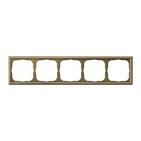 Рамка 5-м ArtGallery зол. | код GAL001605 | Systeme Electric