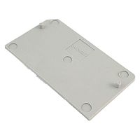 Заглушка для клеммы JXB-4/35RD для плавких вставок серая | код sak-4-35RD | EKF