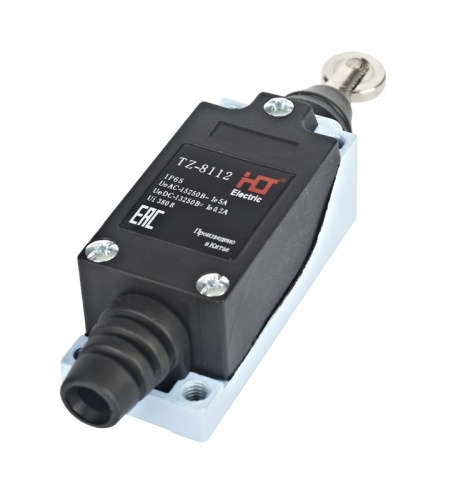 Концевой выключатель TZ-8112 с горизонтальным плунжером прямого давления IP65 HLT | код 085-23-403| HLT Концевой выключатель TZ-8112 с горизонтальным плунжером прямого давления IP65 HLT | код 085-23-403| HLT