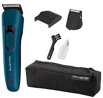 Триммер Rowenta Jungle TN8908F0 черный/бирюзовый (насадок в компл:3шт) | код 1645142 | ROWENTA