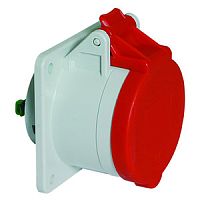 Розетка встраиваемая 32А 5п(3P+N+PE) 6ч, 400В, IP44 Bals 13777, шт | код 13777 | Bals