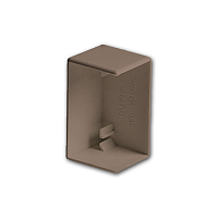 Заглушка для РКК-60х40 (коричневая) | код ЗГЛ-60х40-К | RUVinil