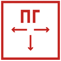 Этикетка самокл. 150х150мм Пож. гидрант IEK | код LPC10-1-15-15-PGID | IEK
