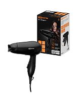 Фен Сатурн 1, 1200 Вт, 2 режима работы, складная ручка, насадка-концентратор, черный, TDM | код SQ4008-0001 | TDM
