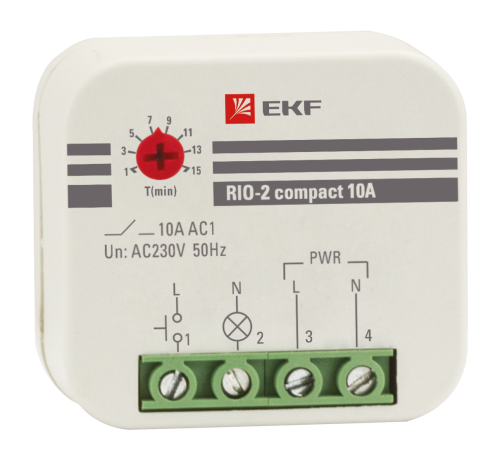 Импульсное реле RIO-2 compact 10А PROxima | код rio-2k-10 | EKF