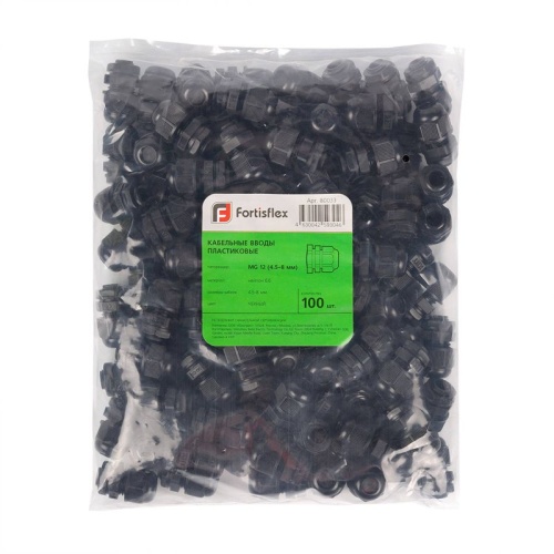 Кабельный ввод пластиковый МG 12 (3-5.3 мм) (Fortisflex) | код 89114 | Fortisflex фото 7 Кабельный ввод пластиковый МG 12 (3-5.3 мм) (Fortisflex) | код 89114 | Fortisflex фото 7