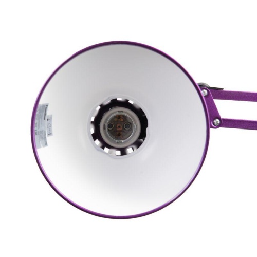 Светильник настольный KD-312 С12 230В 60Вт E27 струбцина фиолет. Camelion 12341 фото 4