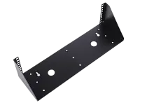 Кронштейн телекоммуникационный настенный вертикальный 4U черный | код. КНО-В-4U-9005 | ЦМО