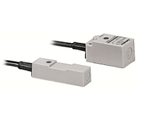 Датчик индуктивный, 53x53x35мм, зона чувствительности 30мм, NPN NO, 3-х проводный, кабель 2м, 12-24VDC | код PS50-30DN | AUTONICS