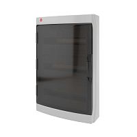 Щиток настенный с дверцей 54 мод.,IP65, серый, с клеммным блоком 63А | код RB54W6TGD | DKC