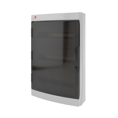 Щиток настенный с дверцей 54 мод.,IP65, серый, с клеммным блоком 63А | код RB54W6TGD | DKC Щиток настенный с дверцей 54 мод.,IP65, серый, с клеммным блоком 63А | код RB54W6TGD | DKC