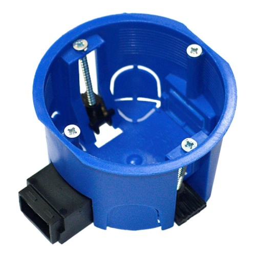 Коробка установочная ГСК 80-0600П безгалогенная (HF) 68х45 (200шт/кор) Промрукав | код 80-0600П | ПРОМРУКАВ