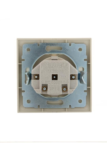 DERIY Розетка с защитой от детей ПБТ крем | код 702-0303-124 | Lezard фото 2