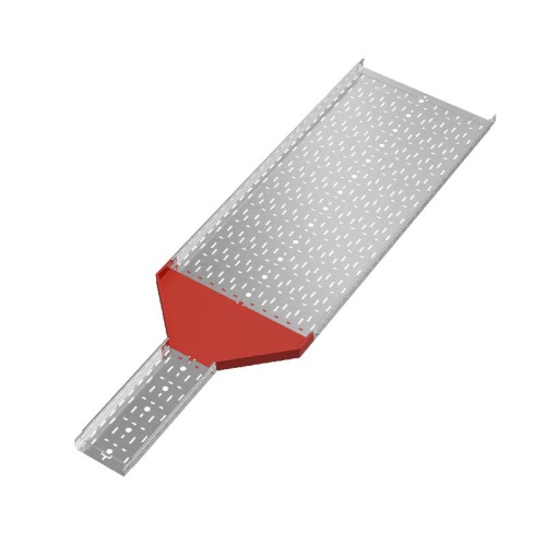 Переходник для лотка центральный 50х200-600 сталь 1мм "ПЛЮС" PDplus50-200-600-C КМ PL0778