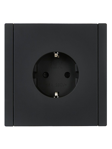 FORTE&PIANO Роз. с з/к з/ш в/к 16А FP115 чер. IEK | код FP-R14-16-K02 | IEK фото 5 FORTE&PIANO Роз. с з/к з/ш в/к 16А FP115 чер. IEK | код FP-R14-16-K02 | IEK фото 5