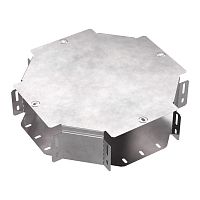 Ответвитель Х-образный с крышкой Стандарт 200х100 Промрукав | код PR16.0464 | ПРОМРУКАВ