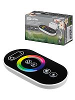 Контроллер для светодиодных лент и модулей RGB-RF-12В-18А-216Вт-IP20, 3 канала, сенсорный пульт, TDM | код SQ0331-0506 | TDM