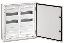 TITAN 5 Корпус металлический ЩРв-72 (2х36) 630х625х130мм IP31 белый (одна дверь) | код TI5-50-V-2X036-31 | IEK