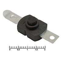 Кнопочный переключатель RUICHI PBS101C395, 1.5 A, 250 В, ON-OFF | код 84082 | Ruichi