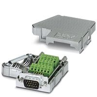 Шинный штекер D-SUB SUBCON 15 HD/M-SH | код 5604602 | PHOENIX CONTACT
