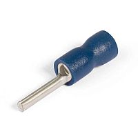 Наконечники штыревые круглые изолированные (НШКИ) 2,5-12 синие (100 шт/уп) Промрукав | код PR08.10431 | ПРОМРУКАВ