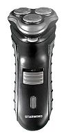 Бритва роторная Starwind SBS1501 реж.эл.:1 питан.:аккум. черный/серебристый | код 1111984 | STARWIND