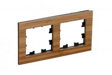 Рамка 2-м AtlasDesign Nature дерево бамбук | код. ATN353202 | Schneider Electric
