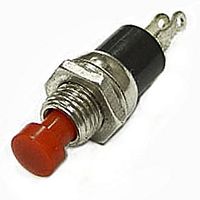 Кнопочный переключатель RUICHI PBS-10B, OFF-ON, красный | код 56986 | Ruichi