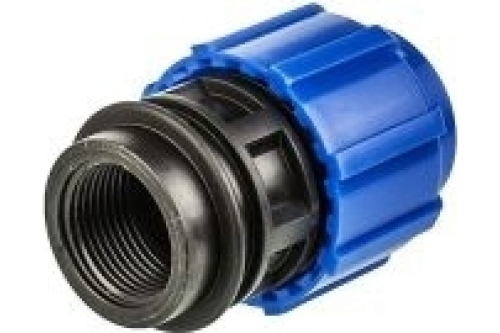 Муфта ПНД компрессионная ВР 25 х 3/4' | код 52002534 | Политэк Муфта ПНД компрессионная ВР 25 х 3/4' | код 52002534 | Политэк