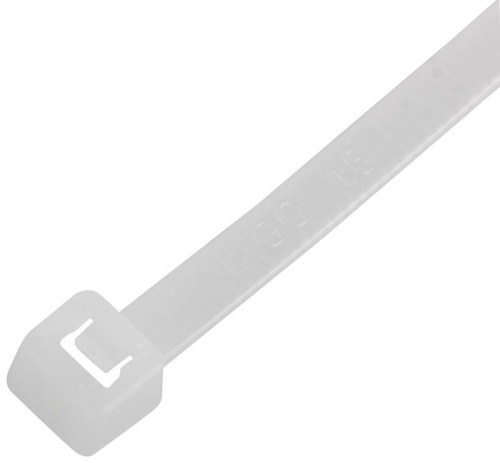 Хомуты нейлоновые для проводов, белые 100 шт., 4,8х300 мм | код 60376 | FIT фото 5