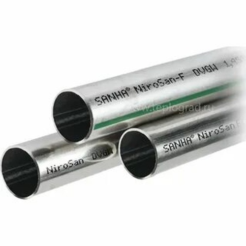 Труба нержавеющая сталь NiroSan ECO 9650 22x0.7, штанга 3 метра (6965022) | код RG008U33Q0TKNK | Sanha