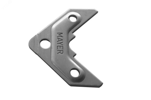 Уголок вентиляционный MAYER цинк УГФ 0 65x18x2/3 | код 30 0065 0 | MAYER