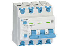 Автоматический выключатель дифф.тока D06 4р C50 300 мА электрон. тип АС ELVERT | код D06430CAC-50 | ELVERT