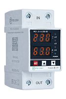 RC1.21.8.230.63 Реле контроля напряжения и тока (~230В AC) 63А | код RC121823063| РЕЛЕОН