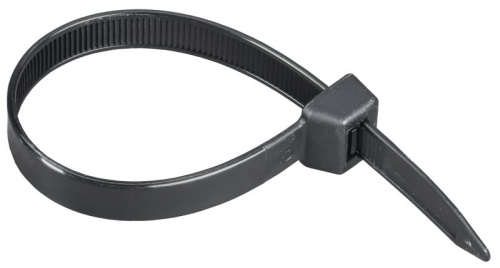 Хомут P6.6 стандартный черный 12.4х230мм 100шт/упак IEK | код UHH30-D124-230-100-K02 | IEK Хомут P6.6 стандартный черный 12.4х230мм 100шт/упак IEK | код UHH30-D124-230-100-K02 | IEK