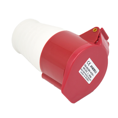 Розетка переносная AM-215 16A 380V~415V 3P+N+E IP44 (ANDELI) | код ADL13-027 | ANDELI