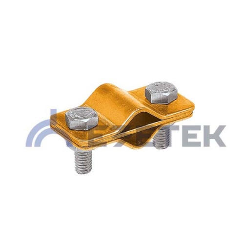 Зажим соединительный пруток — пруток параллельный, латунь | код 90553-2 | ЕЗЕТЕК Зажим соединительный пруток — пруток параллельный, латунь | код 90553-2 | ЕЗЕТЕК